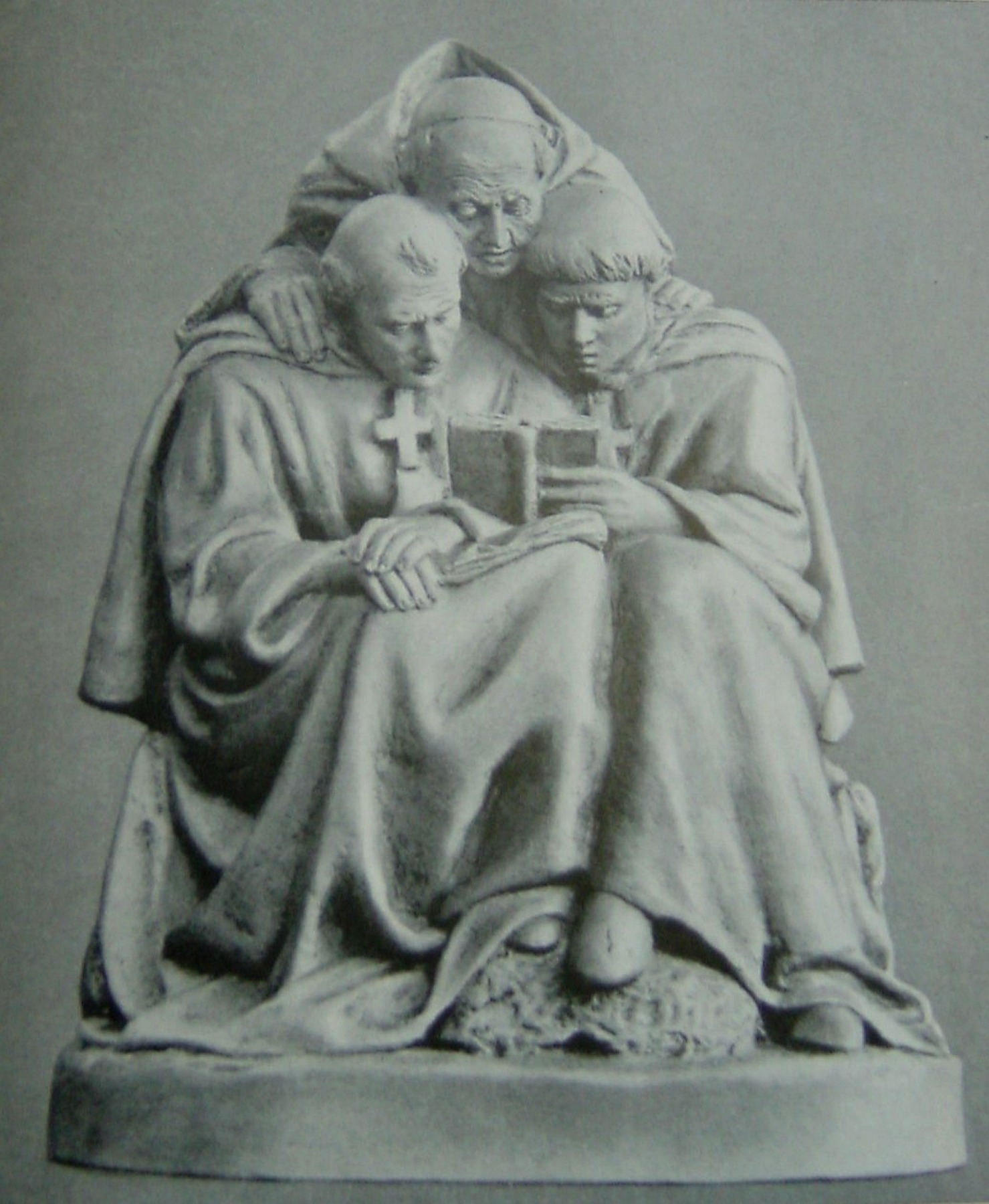 Hugo Rheinhold, Lesende Mönche